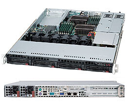 Supermicro CSE-815TQC-R706WB - Rack - Server - Schwarz - 1U - Ventilatorausfall - HDD - LAN - Leistung - System - USA - UL listed - FCC Canada - CUL listed Germany - TUV Certified Europe/CE Mark EN 60950/IEC...