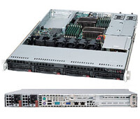 Supermicro CSE-815TQC-R706WB - Rack - Server - Schwarz -...
