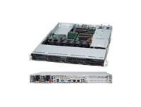 Supermicro CSE-815TQC-R706WB - Rack - Server - Schwarz - 1U - Ventilatorausfall - HDD - LAN - Leistung - System - USA - UL listed - FCC Canada - CUL listed Germany - TUV Certified Europe/CE Mark EN 60950/IEC...