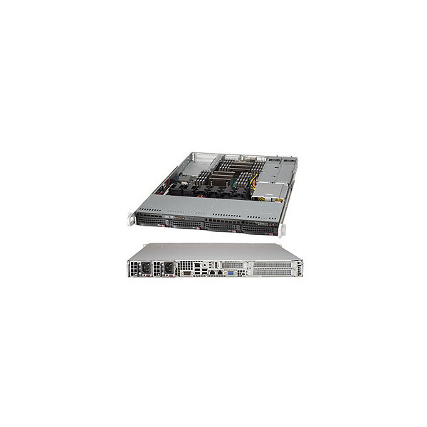 Supermicro SuperServer 6018R-WTR - Intel® C612 - LGA 2011 (Socket R) - Intel® Xeon® E5 v3 - 9,6 GT/s - Intel® Xeon® - E5-2600