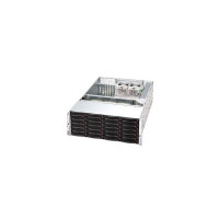 Supermicro SuperChassis 846BE2C-R1K03JBOD - Serial ATA III - 3.5 Zoll - 27,2 kg - Rack (4U) - Schwarz