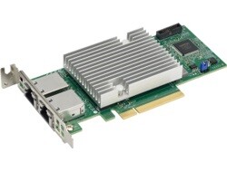 Supermicro 2-Port 10GbE Controller LP AOC-STG-b2T AOC-STG-b2T-O - Netzwerkkarte - PCI