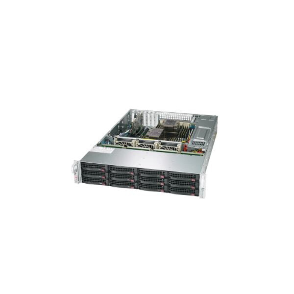 Supermicro Barebone SuperServer SSG-620P-ACR12L Black - Barebone - SATA