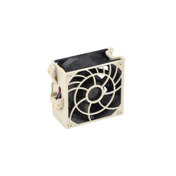 Supermicro FAN-0181L4 - Ventilator - 8 cm - 9400 RPM - 62 dB - 103,2 cfm - Beige - Schwarz