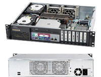 Supermicro SuperChassis 523L-505B - 2U - Server - Schwarz...