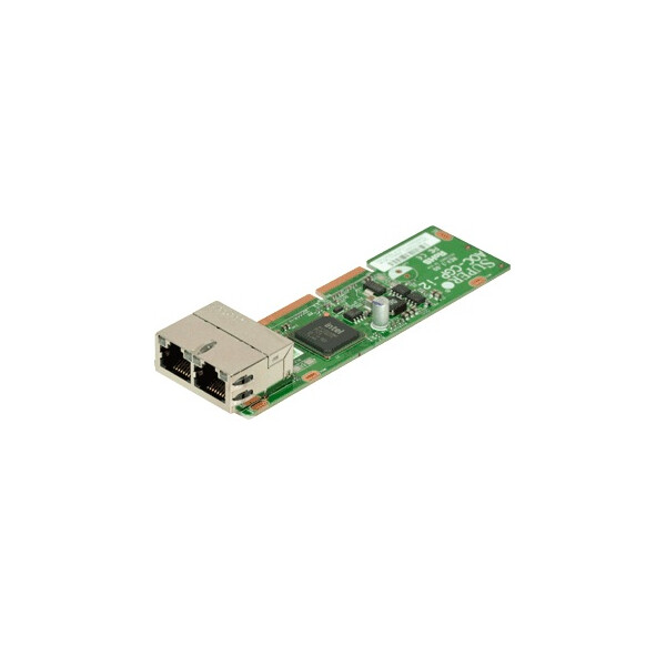 Supermicro AOC-CGP-i2 - Eingebaut - Verkabelt - PCI Express - Ethernet - 1024 Mbit/s - Grün