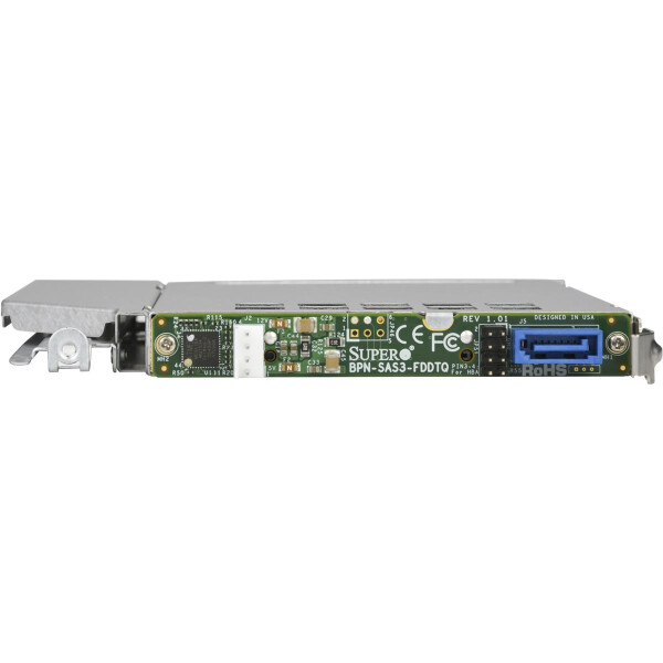 Supermicro MCP-220-81506-0N - 2.5" - Carrier Panel - 2.5 Zoll - Serial ATA III - Serial Attached SCSI (SAS) - 9.5 mm - Schwarz - Metallisch