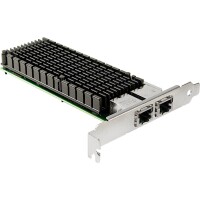 Inter-Tech ST-7214 - PCIe - RJ-45 - PCI 2.1 - Schwarz - Silber - PC - Passiv