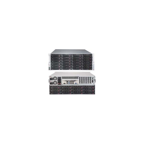 Supermicro SuperChassis 847BE1C4-R1K23LPB - Rack - Server - Schwarz - ATX,EATX - 4U - Ventilatorausfall - HDD - LAN - Leistung