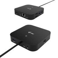 i-tec USB-C HDMI DP Dock PD100W 2x LCD