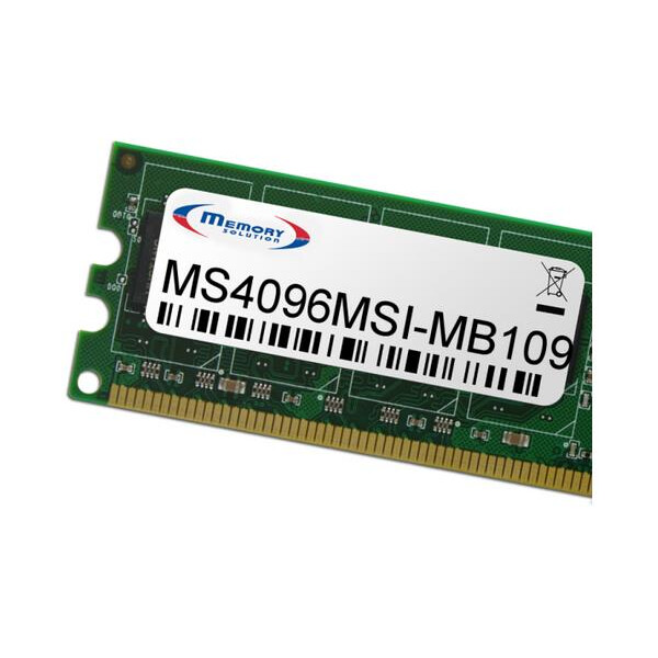 Memorysolution 4GB MSI Z77A, Z77MA, Z77 MPOWER series