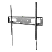 StarTech.com TV Wandhalterung für Flachbildfernseher - Starr - 152,4 cm (60 Zoll) - 2,54 m (100 Zoll) - 200 x 200 mm - 900 x 600 mm - Kunststoff - Stahl - Schwarz