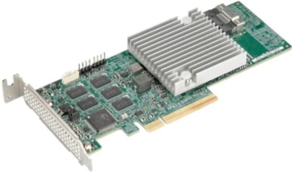 Supermicro Inc. AOC-S3916L-H16iR 16-Port internal SAS/SATA RAID Broadcom 3916 PCI-E 4. - Raid-Controller - Serial Attached SCSI (SAS)