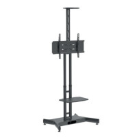 Hagor HP Twin Stand Standsystem f Displays 32-55Zoll 81-140cm Rollenset und Stellfuesse im