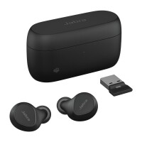 Jabra Evolve2 7 MS - True Wireless-Kopfhörer mit Mikrofon - im Ohr