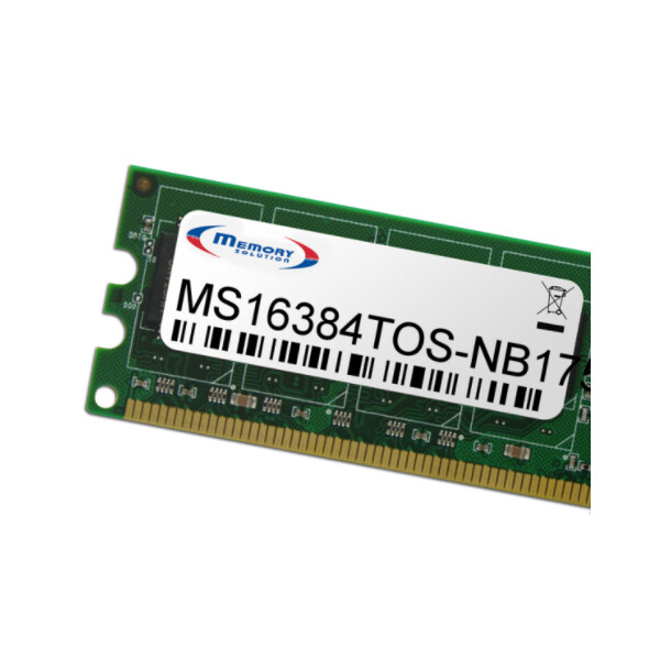 Memorysolution 16GB Toshiba Tecra A50-D