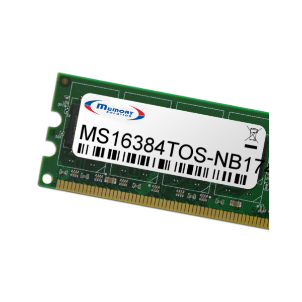 Memorysolution 16GB Toshiba Satellite Pro A40-D