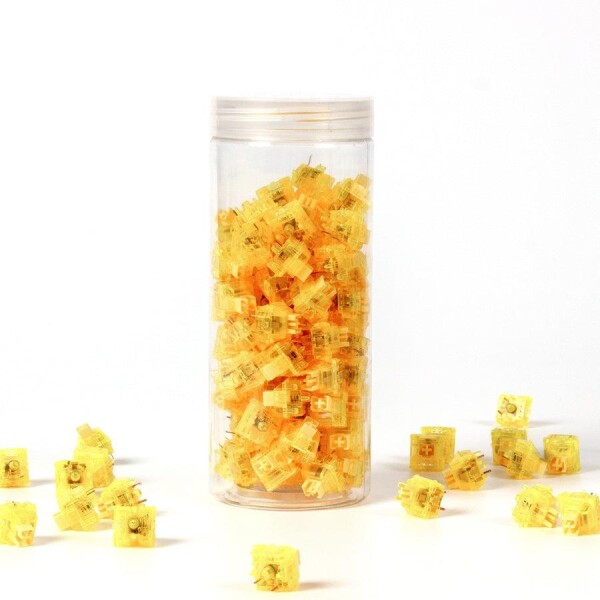 Keychron G36 - Tastatur-Schalter - Kunststoff - Gelb