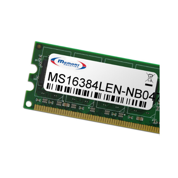 Memorysolution 16GB Lenovo ThinkPad E470, E570