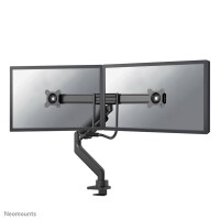 Neomounts DS75-450BL2 Monitorarm 17-32" - Gasfeder - Topfix - 180°-Stopp - Klemme/Durchführung - 43,2 cm (17") - 81,3 cm (32") - 100 x 100 mm - Höhenverstellung - Schwarz