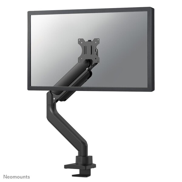 Neomounts DS70-450BL1 Monitorarm 17-42" - Gasfeder - Topfix - 180°-Stopp - Klemme/Durchführung - 15 kg - 43,2 cm (17") - 106,7 cm (42") - 100 x 100 mm - Schwarz