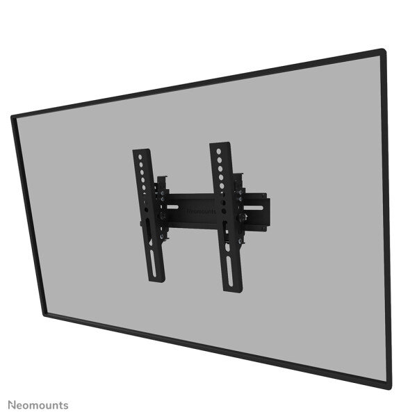 Neomounts WL35-350BL12 TV-Wandhalterung 24-55" - neigbar - abschließbar - einfache Installation - 25 kg - 61 cm (24") - 139,7 cm (55") - 50 x 50 mm - 200 x 200 mm - Schwarz