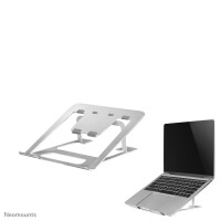 Neomounts NSLS085SILVER Laptop-Halterung 10-17" - faltbar - kompakt - universal - Laptop-Ständer - Silber - Aluminium - 25,4 cm (10") - 43,2 cm (17") - 254 - 431,8 mm (10 - 17")