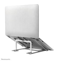 Neomounts NSLS085SILVER Laptop-Halterung 10-17" - faltbar - kompakt - universal - Laptop-Ständer - Silber - Aluminium - 25,4 cm (10") - 43,2 cm (17") - 254 - 431,8 mm (10 - 17")