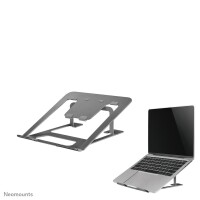 Neomounts NSLS085GREY Laptop-Halterung 10-17" - faltbar - kompakt - universal - Laptop-Ständer - Grau - Aluminium - 25,4 cm (10") - 43,2 cm (17") - 254 - 431,8 mm (10 - 17")