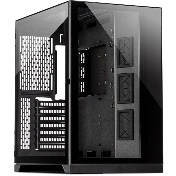 Inter-Tech C-702 Diorama - Tower - PC - Schwarz - ATX - ITX - micro ATX - 16 cm - 32,5 cm