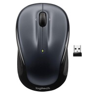 Logitech M325s - Beidhändig - Optisch - RF Wireless - 1000 DPI - Schwarz