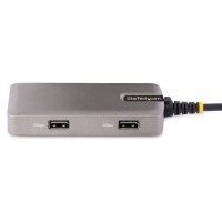 StarTech.com USB-C Multiport Adapter, 4K 60Hz HDMI, 2-Port 5Gbps USB 3.0 Hub, 100W Power D