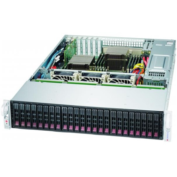 Supermicro SuperChassis 216BE1C4-R1K23LPB - Rack - Server - Schwarz - ATX,EATX - 2U - Ventilatorausfall - Festplatte - LAN - Leistung