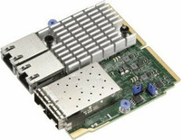 Supermicro AOC-MTG-I2T2SM-O - Netzwerkkarte - Netzwerkkarte - Glasfaser (LWL)