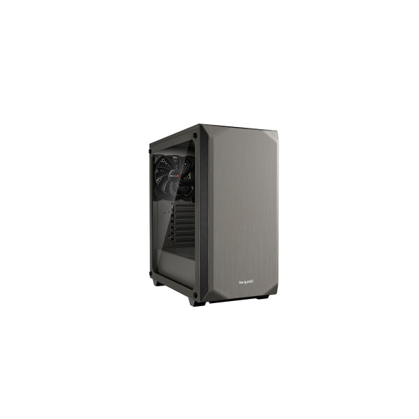 Be Quiet! BGW36 - Tower - PC - Grau - ATX,Mini-ATX,Mini-ITX - ABS Synthetik - Stahl - Gehärtetes Glas - 36,9 cm