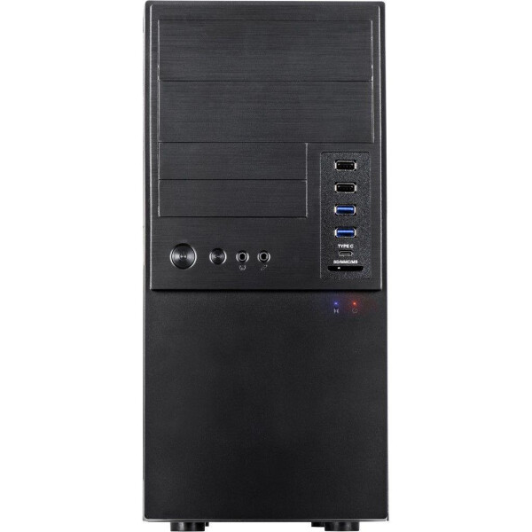 Inter-Tech IT-6865 - Micro Tower - PC - Schwarz - 14 cm - 34 cm - CE