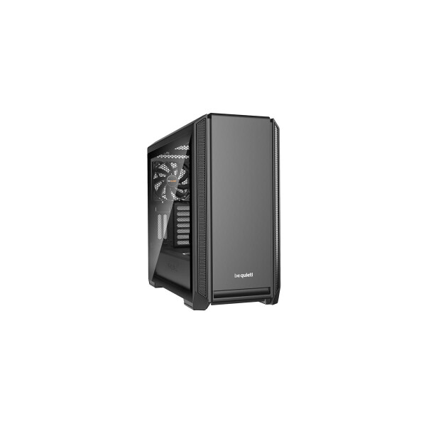 Be Quiet! Silent Base 601 Window - Midi Tower - PC - Schwarz - ATX - EATX - micro ATX - Mini-ITX - Acrylnitril-Butadien-Styrol (ABS) - SECC - Gehärtetes Glas - Festplatte