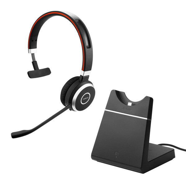 Jabra Evolve 65 SE Link380a UC Mono Stand - Headset