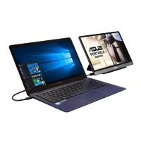 ASUS MB14AC - 35,6 cm (14 Zoll) - 1920 x 1080 Pixel - Full HD - LED - 5 ms - Grau