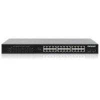 Intellinet 561891 - Unmanaged - Switch - 1 Gbps - 24-Port - Rack-Modul