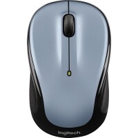 Logitech M325s - Beidhändig - Optisch - RF Wireless - 1000 DPI - Schwarz - Grau