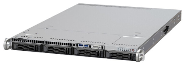 Supermicro CSE-LA15TQC-R504W - Rack - Server - Schwarz - 1U - Ventilatorausfall - HDD - Leistung - Platinum level