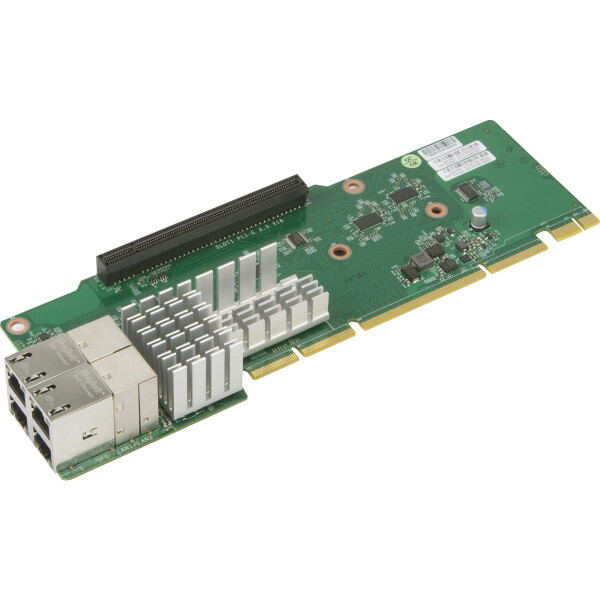 Supermicro Add-on Card AOC-2UR6N4-I4XT AOC-2UR6N4-I4XT-O - Netzwerkkarte - PCI