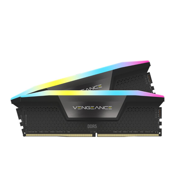 Corsair Vengeance RGB 64GB Kit (2 x 32GB) DDR5 5200MHz (PC5-41600) CL40 1.25V XMP 3.0 PMIC DIMM Memory