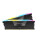 Corsair Vengeance RGB 64GB Kit (2 x 32GB) DDR5 5200MHz (PC5-41600) CL40 1.25V XMP 3.0 PMIC DIMM Memory