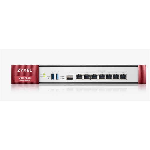 ZyXEL USG Flex 500 - 2,3 Gbit/s - 0,81 Gbit/s - 82,23 BTU/h - 41,5 dB - 529688 h - IPSEC - SSL/TLS