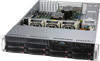 Supermicro CSE-825BTQC-R1K23LPB - Rack - Server - Schwarz...