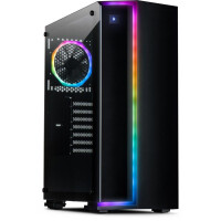 Inter-Tech S-3906 Renegade - Tower - PC - Schwarz - ATX,ITX,Micro ATX - Gaming - Multi