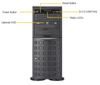 Supermicro SuperServer 7049P-TRT - Intel C622 - LGA 3647 (Socket P) - Intel® Xeon® - DDR4-SDRAM - 2,05 TB - 512 GB