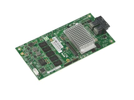 Supermicro AOM-S3108-H8 - SAS-3 - PCI Express - 0 - 1 - 5 - 6 - 10 - 50 - 60 - 12 Gbit/s - 2048 MB - DDR3